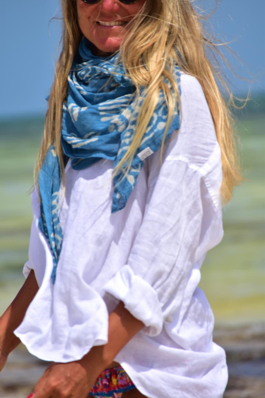 Lightweight Cotton Stole Lightweight Cotton Stole