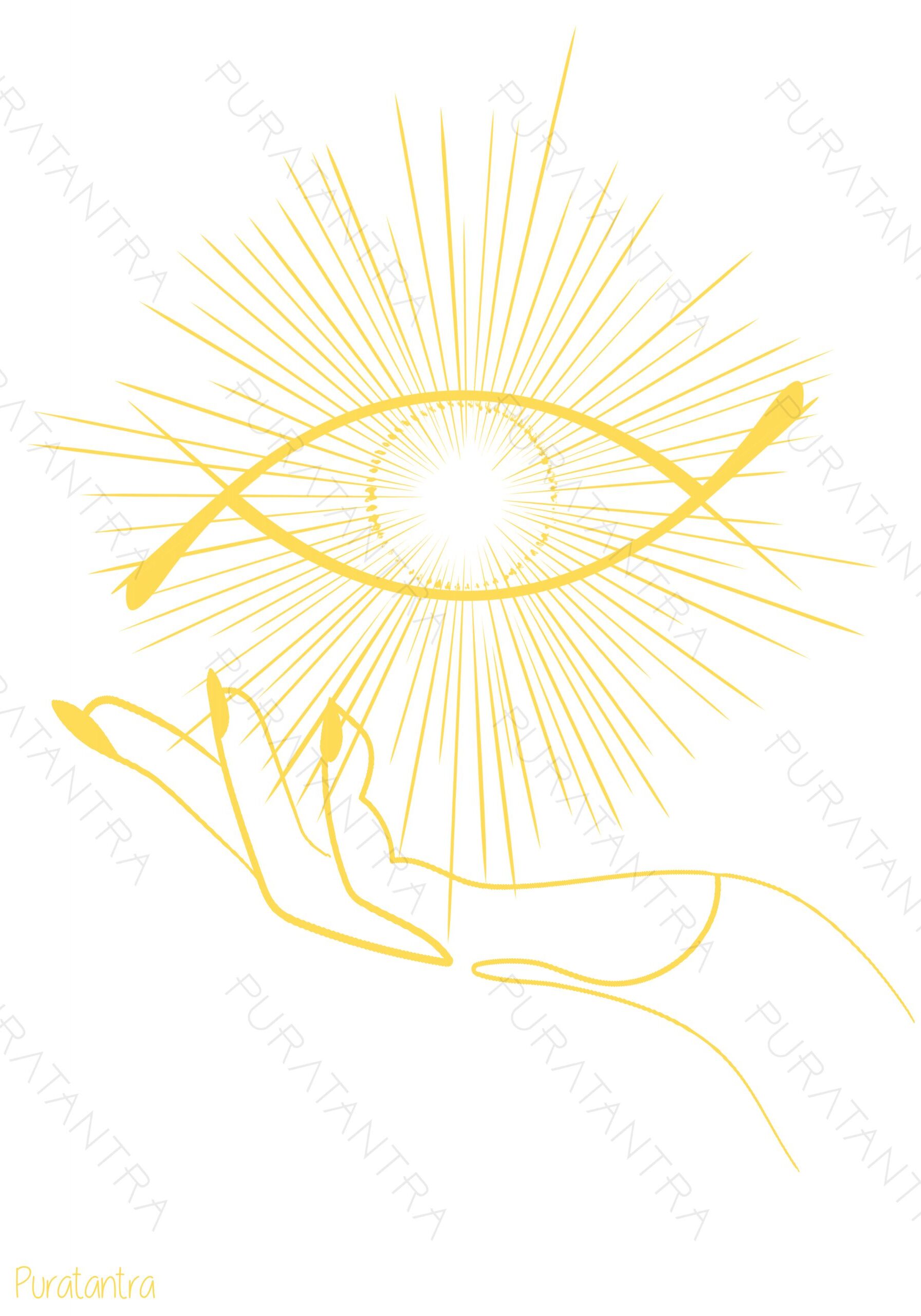 ENERI Divine Postcard | Puratantra Art